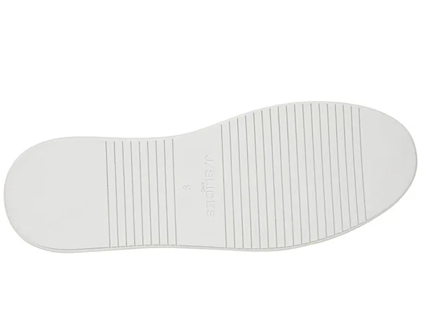 J/Slides Noel SP Sneaker White Leather - White 8.5 Medium