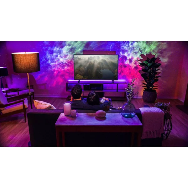BlissLights Sky Lite 2.0 - RGB LED Laser Star Projector, Galaxy Blue Stars