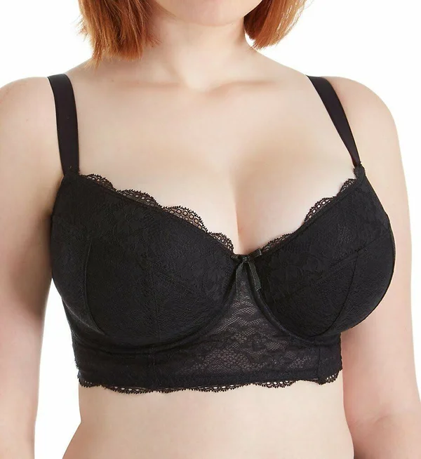 Freya Fancies Longline Bra - Black - 34G