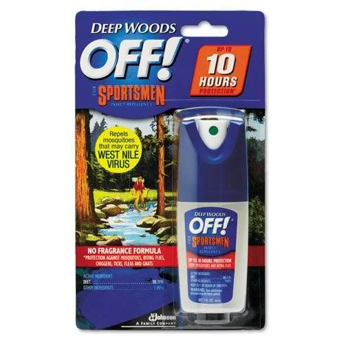 S C Johnson & Son Deep Woods Sportsmen Insect Repellent, 1 oz Spray Bottle 611090