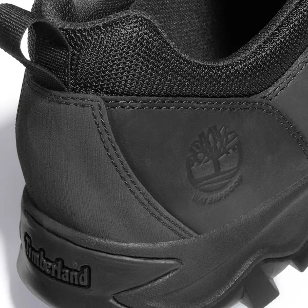 Timberland Men's Keele Ridge Waterproof Low Hiking Shoes - Black, 9.5