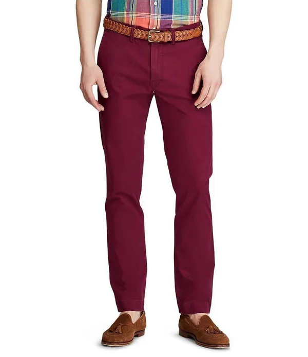 Polo Ralph Lauren Slim-Fit Stretch Chino Pants - 35 30