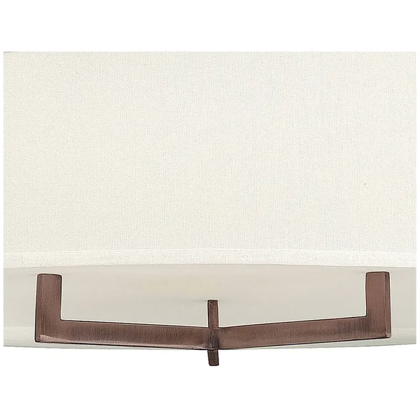Hinkley - 3204BR - Three Light Pendant - Hampton - Brushed Bronze