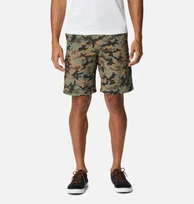 Columbia Men's Silver Ridge Printed Cargo Short - Size 44 - GreenCamo