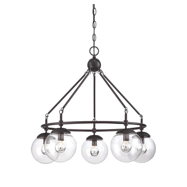 Savoy House 1-350-5-13 - Argo 5 Light Chandelier, English Bronze