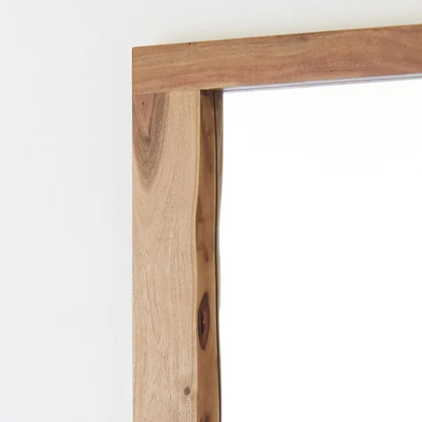 Alpine Natural Live Edge Wood 48x22 Mirror