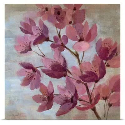 &April Blooms I& by Silvia Vassileva Painting Print Great Big Canvas Size: 16x22 H x 16x22 W x 1.5x22 D, Format: Canvas