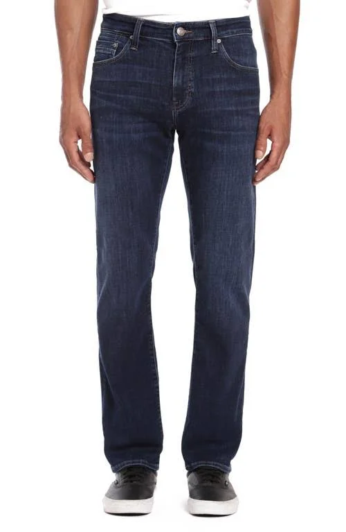 Mavi Men's Zach Straight Leg in Deep Portland, Men's Jeans