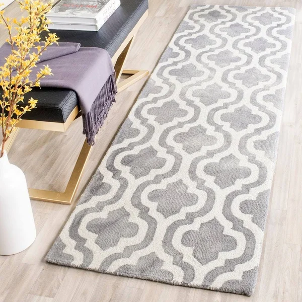 Safavieh 2&-3x22 x 8& Dip Dye DDY537G Beige, Ivory Rug