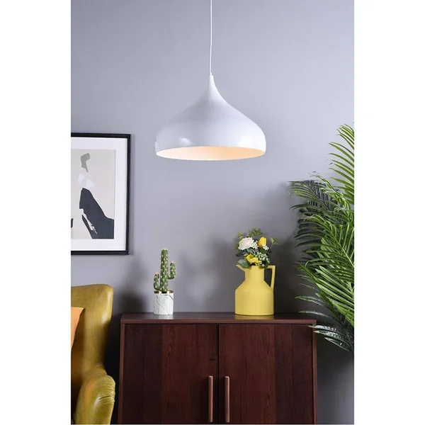 Circa 16.5x22 Black 1 Light Pendant LDPD2045