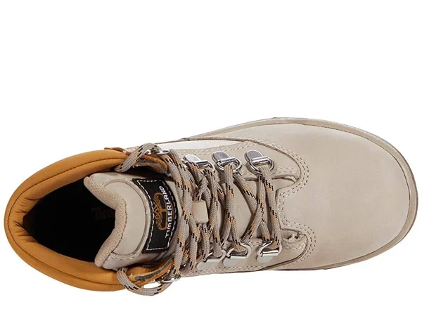 Timberland Kids 6 Leather/Fabric Field Boot Boys Shoes 9481425 - 13 Little Kid M, Beige