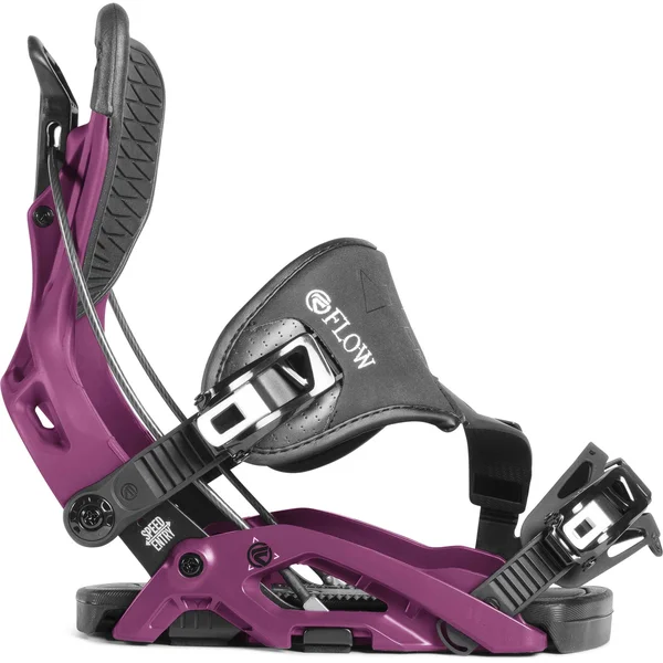 Flow Omni Hybrid Snowboard Binding - Women's Purple, M