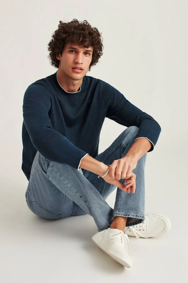 All Season Jean Pants Athletic for Men by Bonobos - Tide Wash - 30