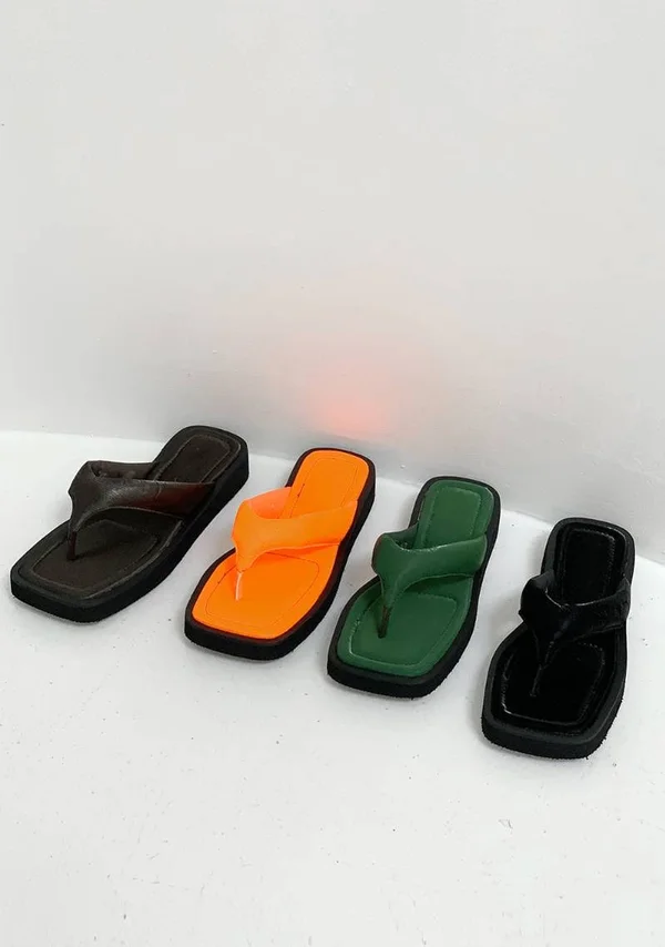 LED Flip-Flops Orange - 245