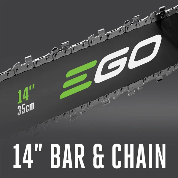 Ego CS1400 14 in. 56-Volt Lithium-Ion Cordless Chainsaw - Battery and Charger Not Included
