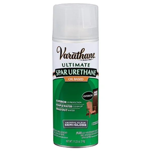Varathane 11 oz. Clear Semi-Gloss Oil-Based Spar Urethane Spray (6-Pack)