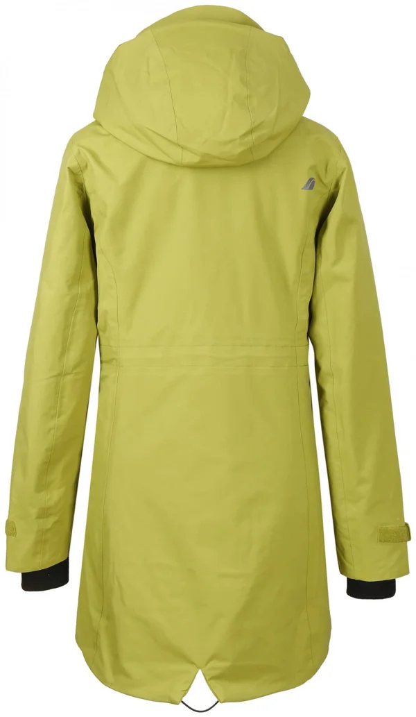 Didriksons Tanja Parka 4 Green - Women Casual Jacket (Size 46 - Color Seagrass Green)