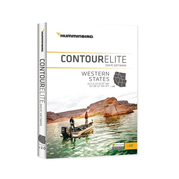 Humminbird Contour Elite Western States PC Software