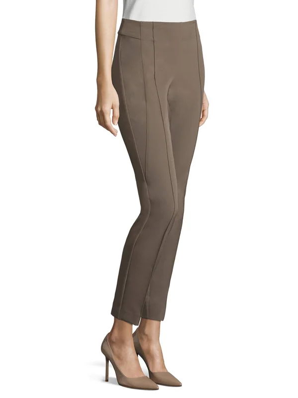 Lafayette 148 New York Women's Acclaimed Stretch Gramercy Pants - Sand - Size 16