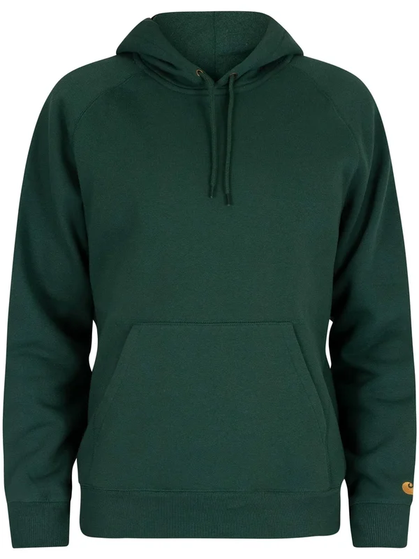 Carhartt WIP Hooded Chase Sweat I026384 TREEHOUSE/GOLD