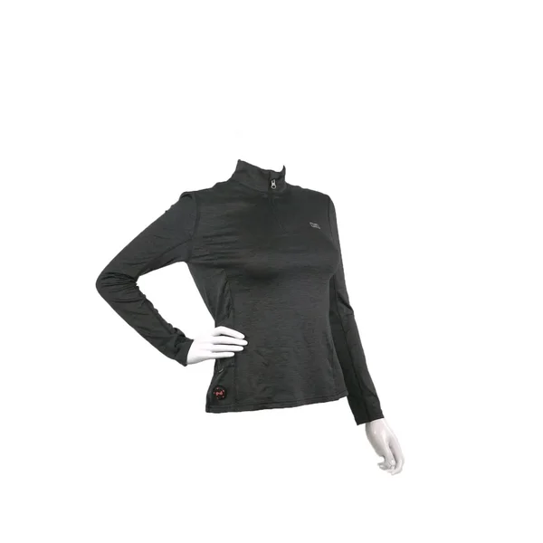 Mobile Warming Ion Shirt - Women's Black 2XL MWJ19W10-01-06