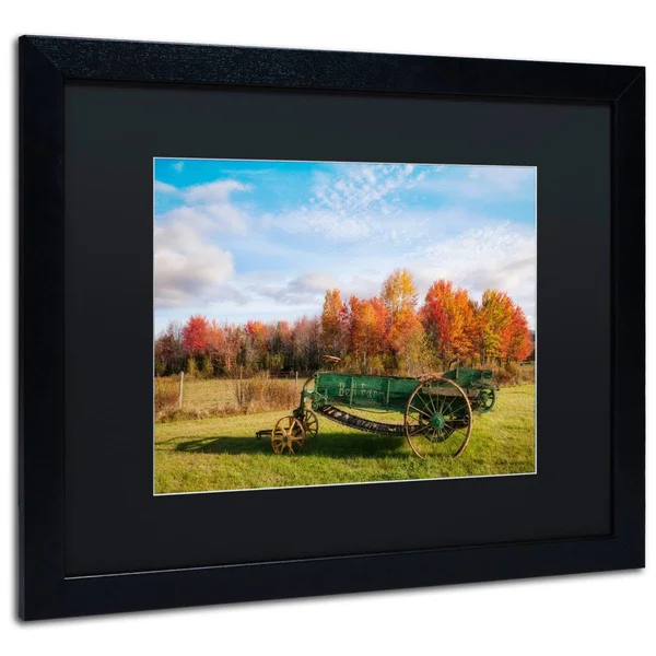Trademark Fine Art The Old Rake by Michael Blanchette Framed Photographic Print - Size: 16x22 H x 20x22 W x 0.5x22 D, Matte Colo