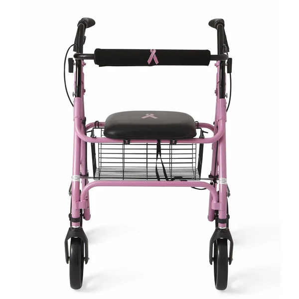 Medline Breast Cancer Awareness Rollator