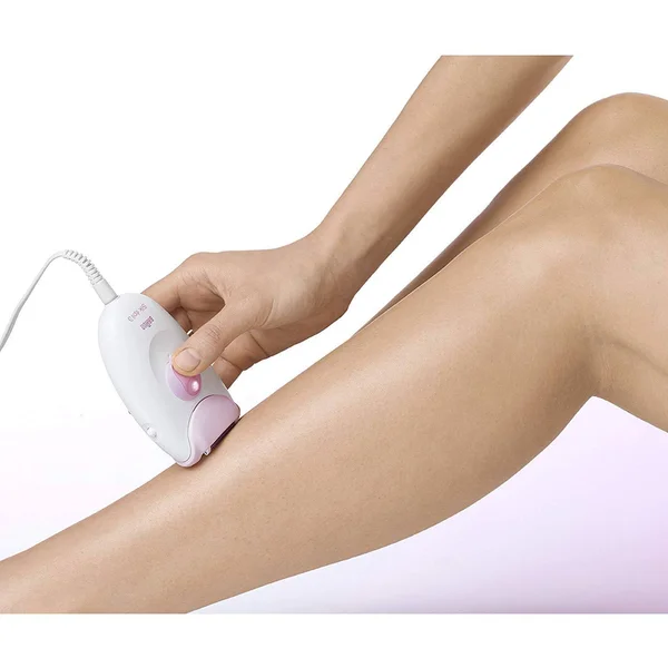 Braun Silk-閜il 3 Women's Epilator, Electric Hair Removal, White/Purple