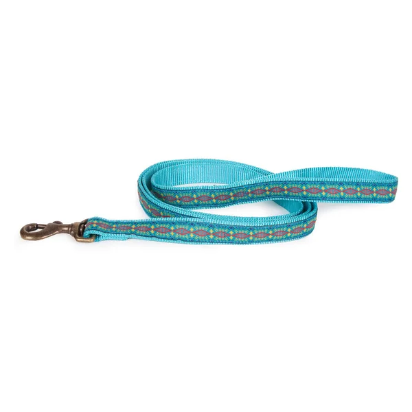 Pendleton Pet Diamond River Leash, Turquoise