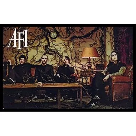 Afi Group Sitting on Couch - Graphic Art Print on Paper Buy Art for Less Format: Black Framed Paper - Size: 26.5x22 H x 38.5x22 W