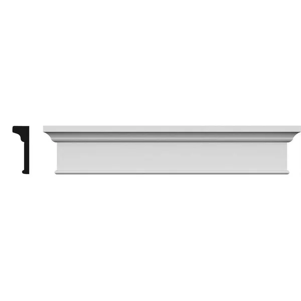 128 inch Bottom Width x 131 1/8 inch Top Width x 6 1/8 inchh x 1/2 inchp Craftsman Crosshead