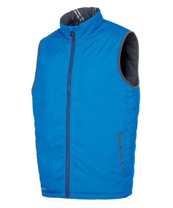 Sunice Men's Michael Reversible Vest Size SM, Charcoal Camo/Black