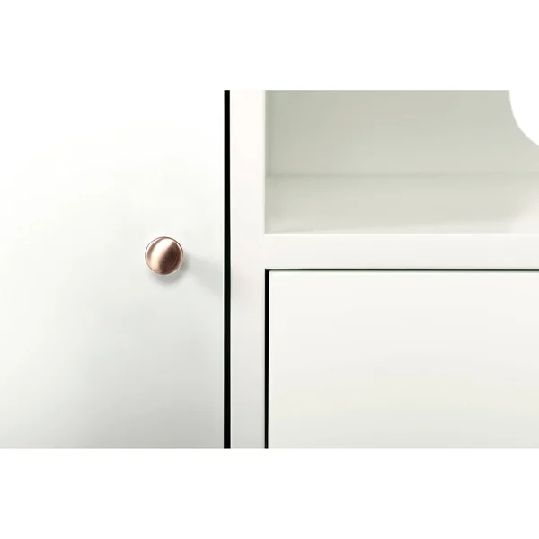 Elle Decor Lilou Media CONSOLE, French White