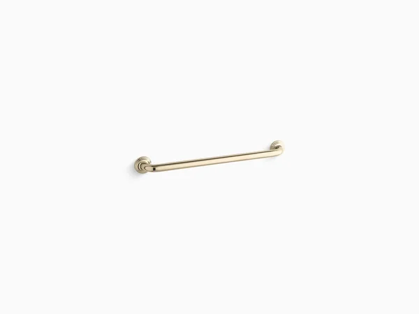 KOHLER K-10542-AF Traditional 24 In. Grab Bar - Vibrant French Gold