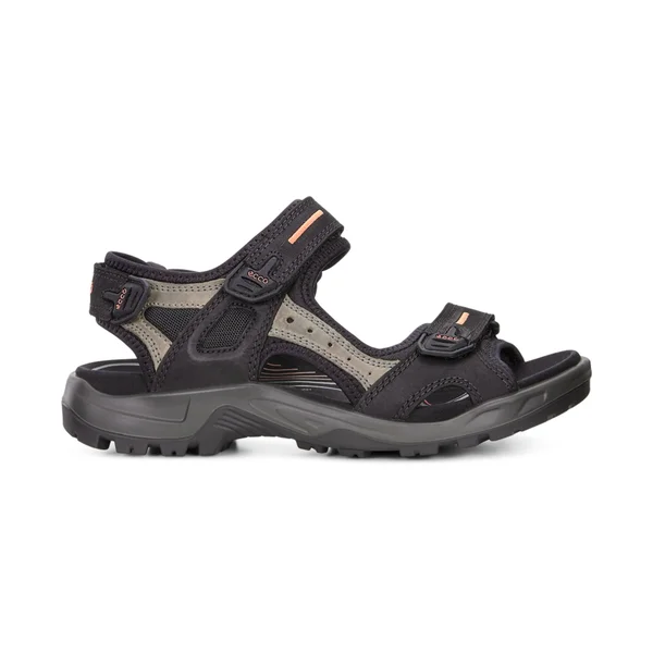Ecco Men's Yucatan Sandal Black, Mole, 43
