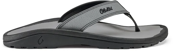 Olukai Men's Ohana Sandals - 8, Stone