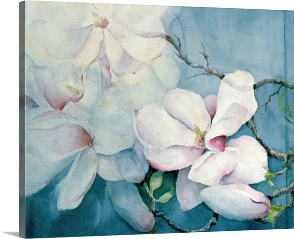 Magnolia Soulangeana (Horizontal), Canvas Wall Art, 20x16, Great Big Canvas
