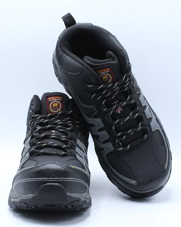 Skechers Work Holdredge-Rebem 7.5 Men's Black Shoe
