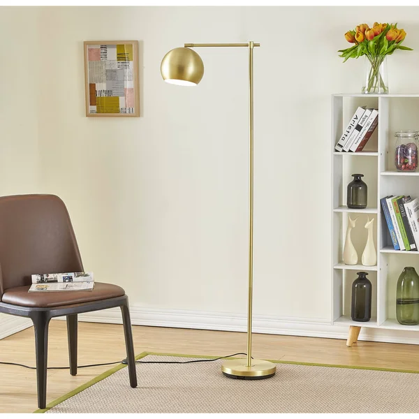 Light Society Mobley Floor Lamp (Brushed Brass)