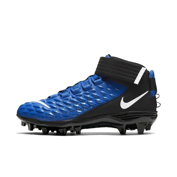 Nike Men's Force Savage Pro 2 Mid Football Cleats, Blue