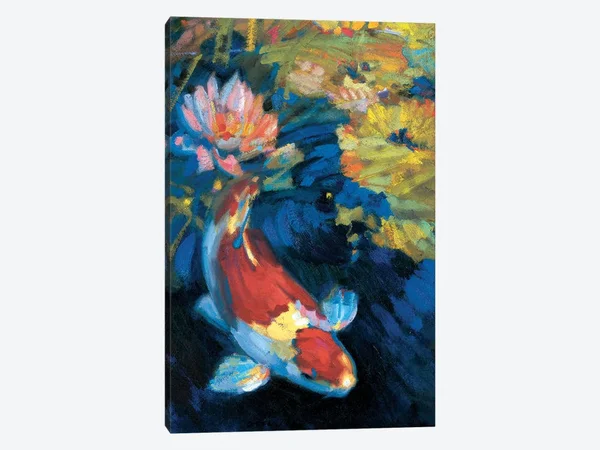 Leif Ostlund Canvas Prints - Asian Serenity I ( Floral & Botanical art)