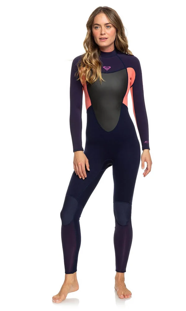 Roxy Womens 3/2mm Prologue Back Zip Wetsuit for Women Erjw103040
