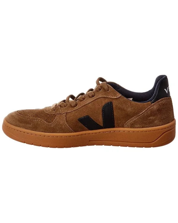 Veja V-10 Suede Sneaker - 40, Brown