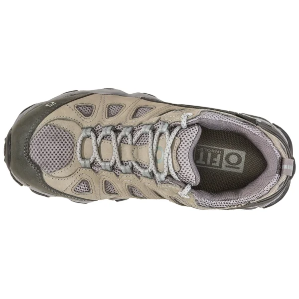 Oboz Women's Sawtooth II Low BDry Shoe - 6 Wide - Frost Gray, Sage