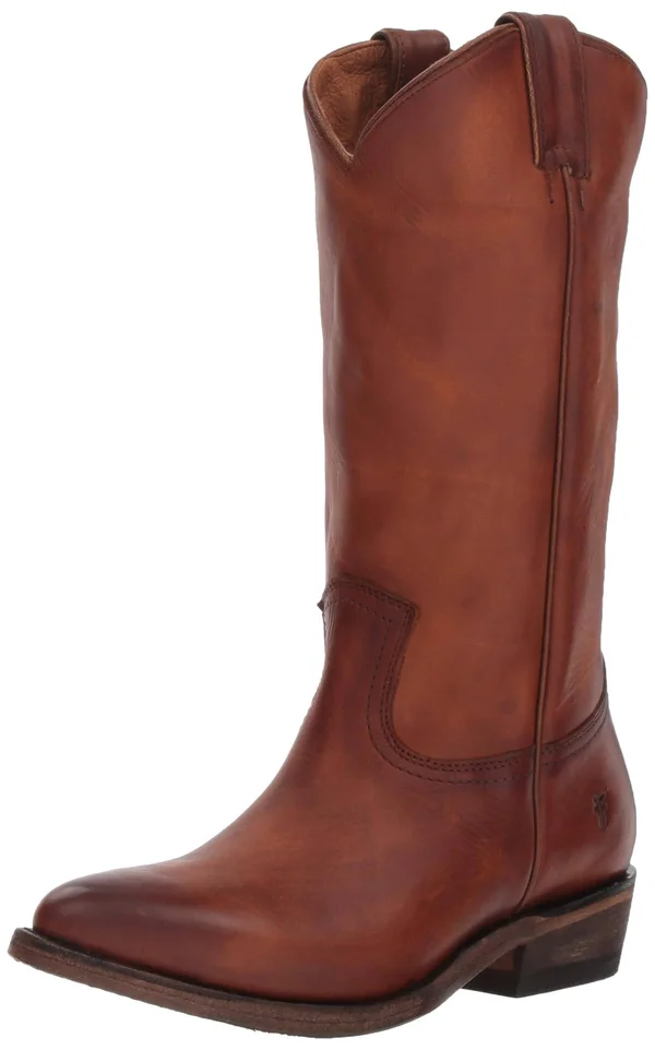 Frye Women's Billy Pull on Boot Cognac 7.5