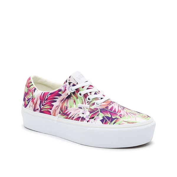 Vans Womens Doheny Platform Sneaker - Floral - Size 8.5M