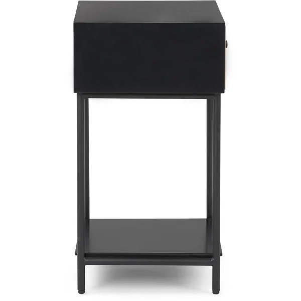 Finch FUTB10100A Bedford Side Table - Black