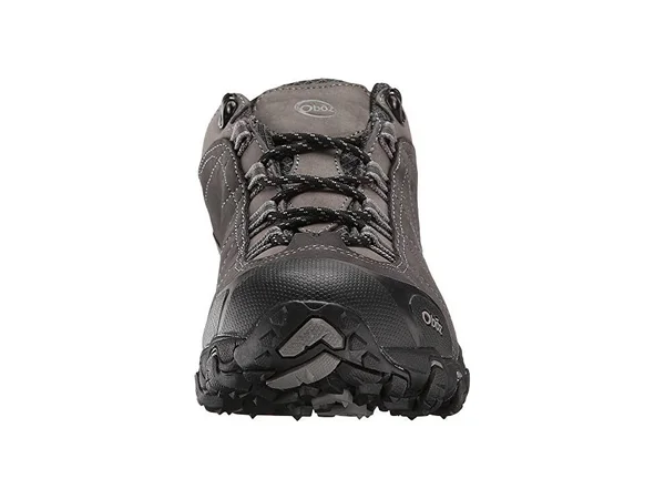 Oboz Bridger Low B-Dry Men's Dark Shadow, 9.5, Wide