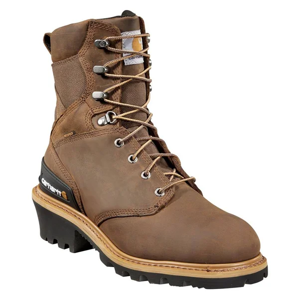 Carhartt Men's Logger Composite-Toe Work Boots - Brown
