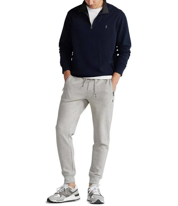 Polo Ralph Lauren Big Tall Jersey Quarter-Zip Pullover - 2XT